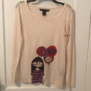 Marc By Marc Jacobs graphic long sleeved tee